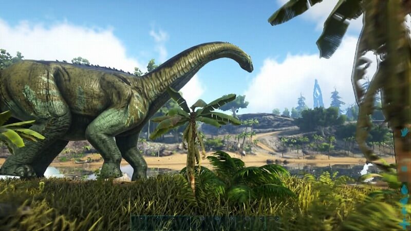 巨大な恐竜